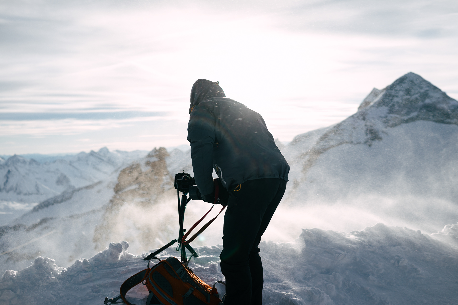 Raymond in the Swiss Alps