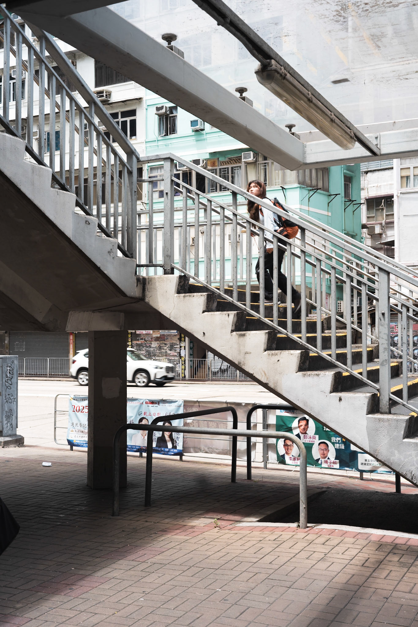 Stairs, Hong Kong - Leica SL2-S