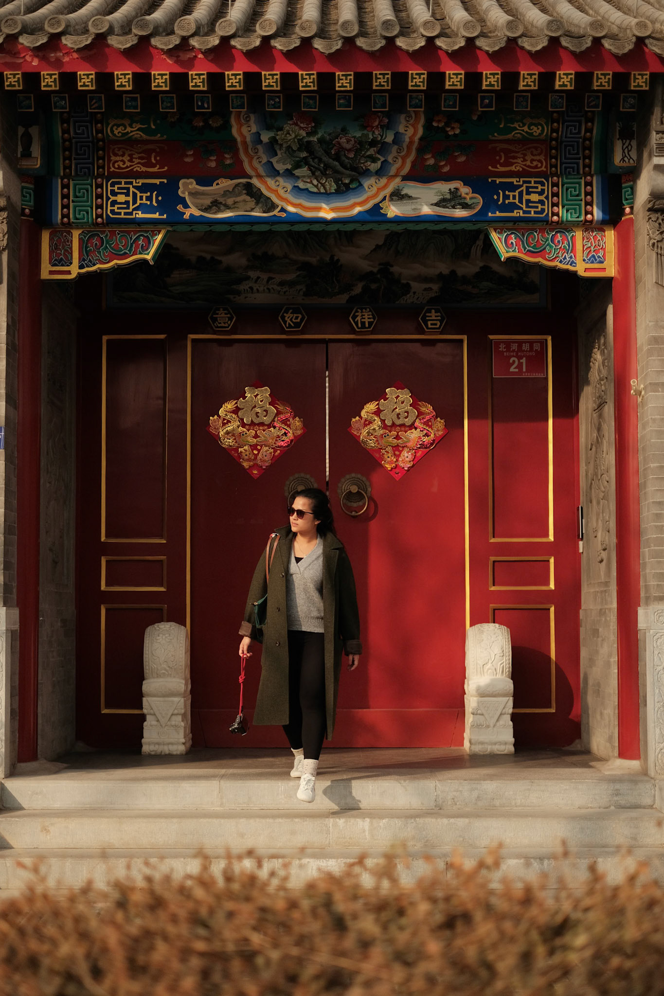 Hutong door, Beijing - Fujifilm X-Pro2