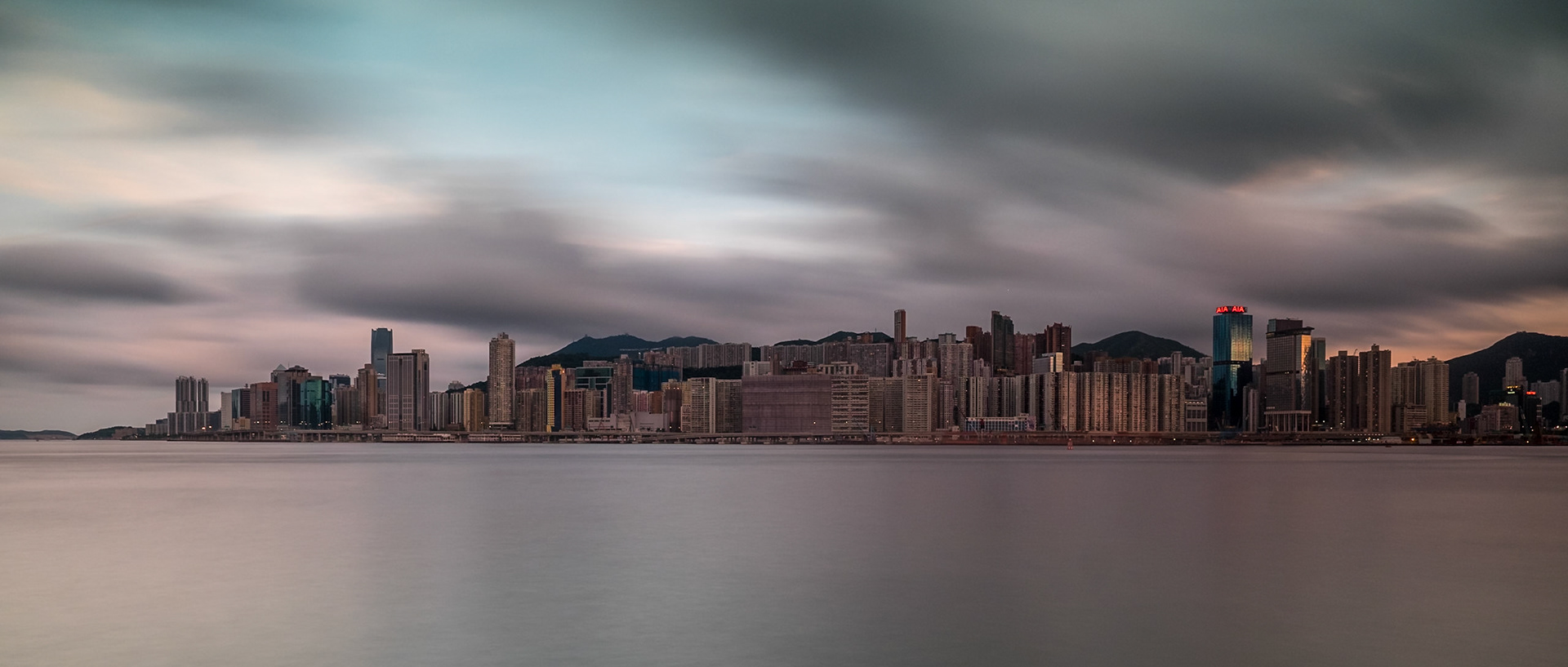 Hong Kong from Kowloon - Fujifilm X-T1, XF14mm F2.8