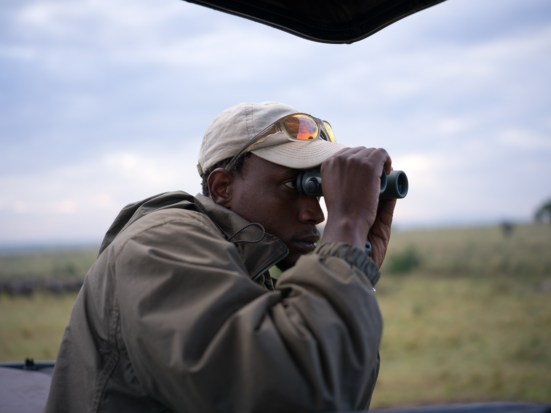 Our guide, &Beyond Serengeti Under Canvas camp - Hasselblad X2Dii + XCD 55v