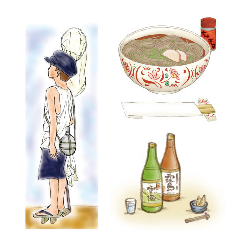 チラシ等のカットイラスト(sakamoto)