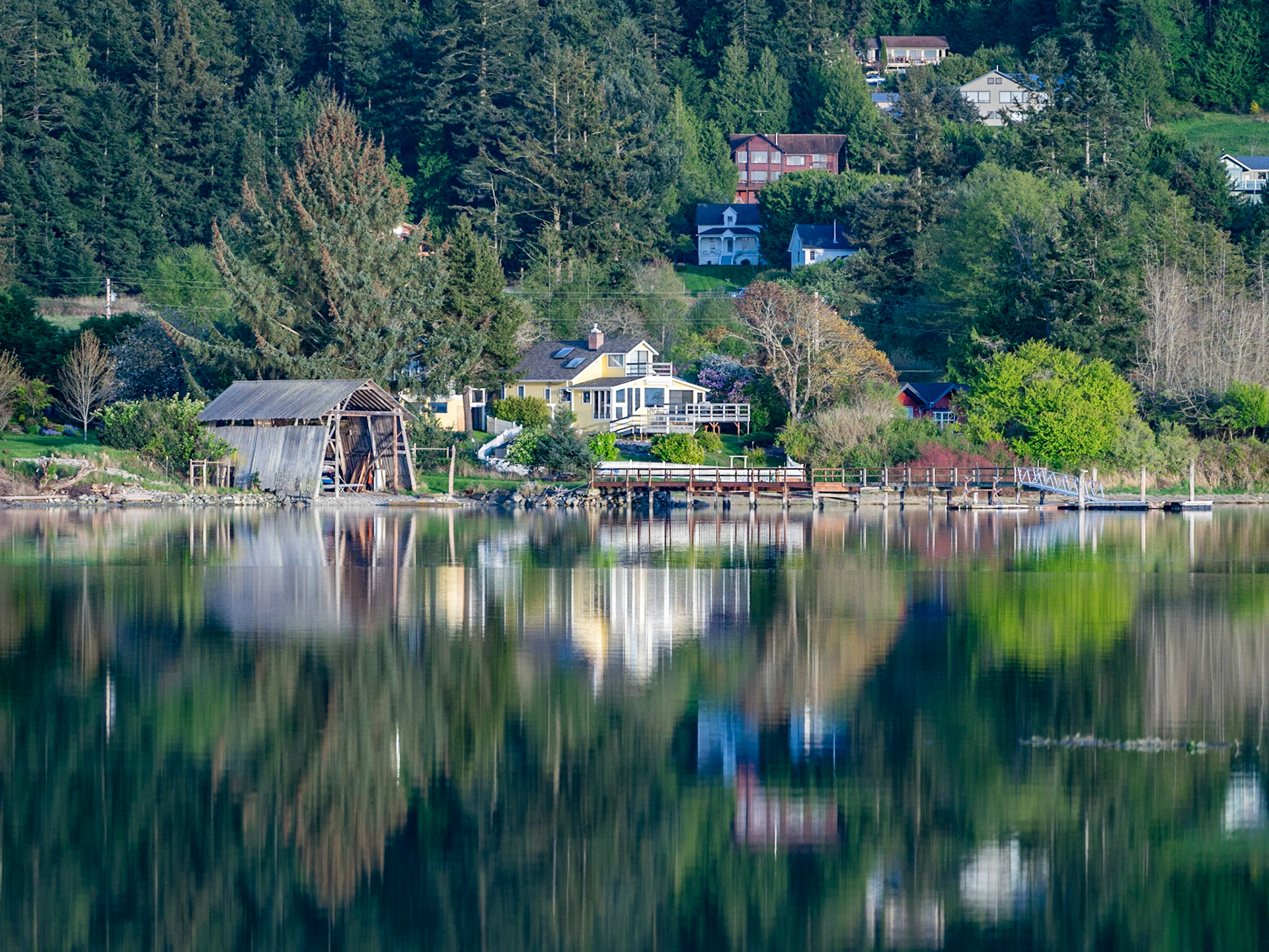 Fisherman Bay - Lopez Island Washington