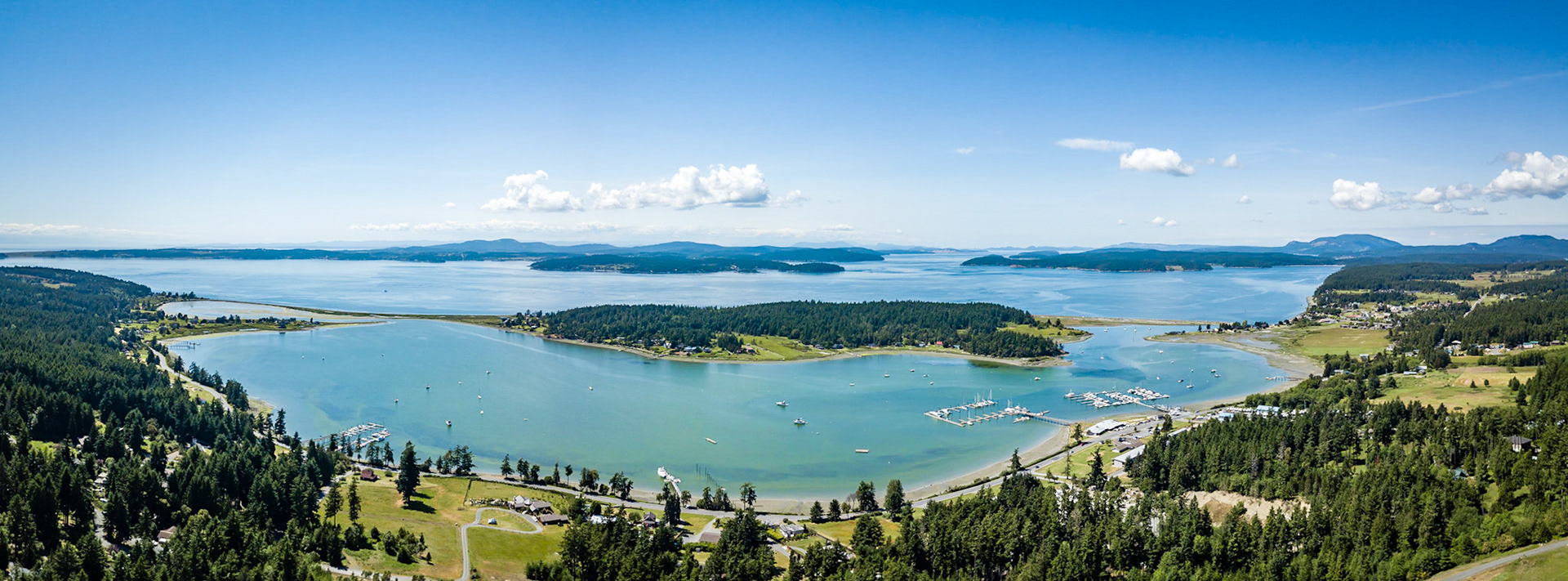 Aerial Photography - Lopez Island Washington