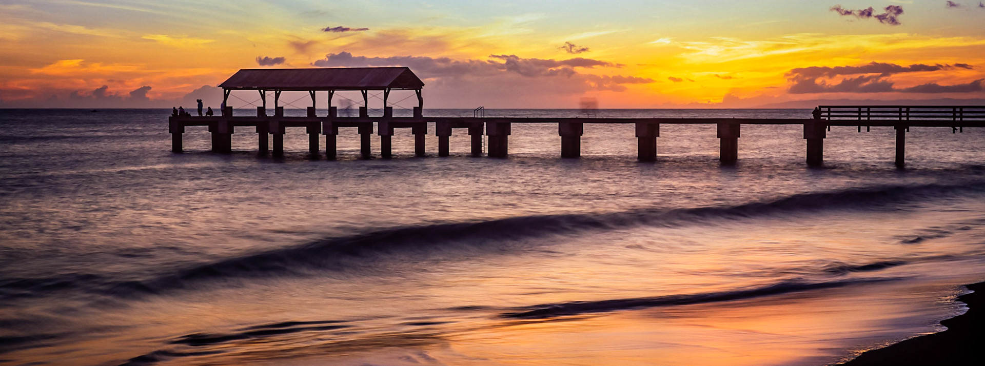Waimea Pier - Waimea Kauai Hawaii