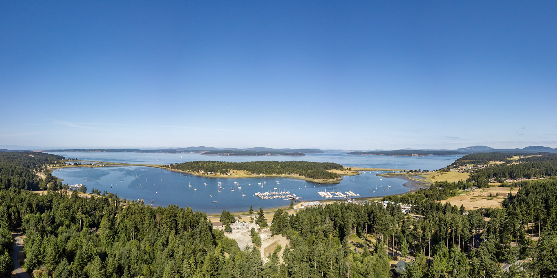 Aerial Photography - Lopez Island Washington