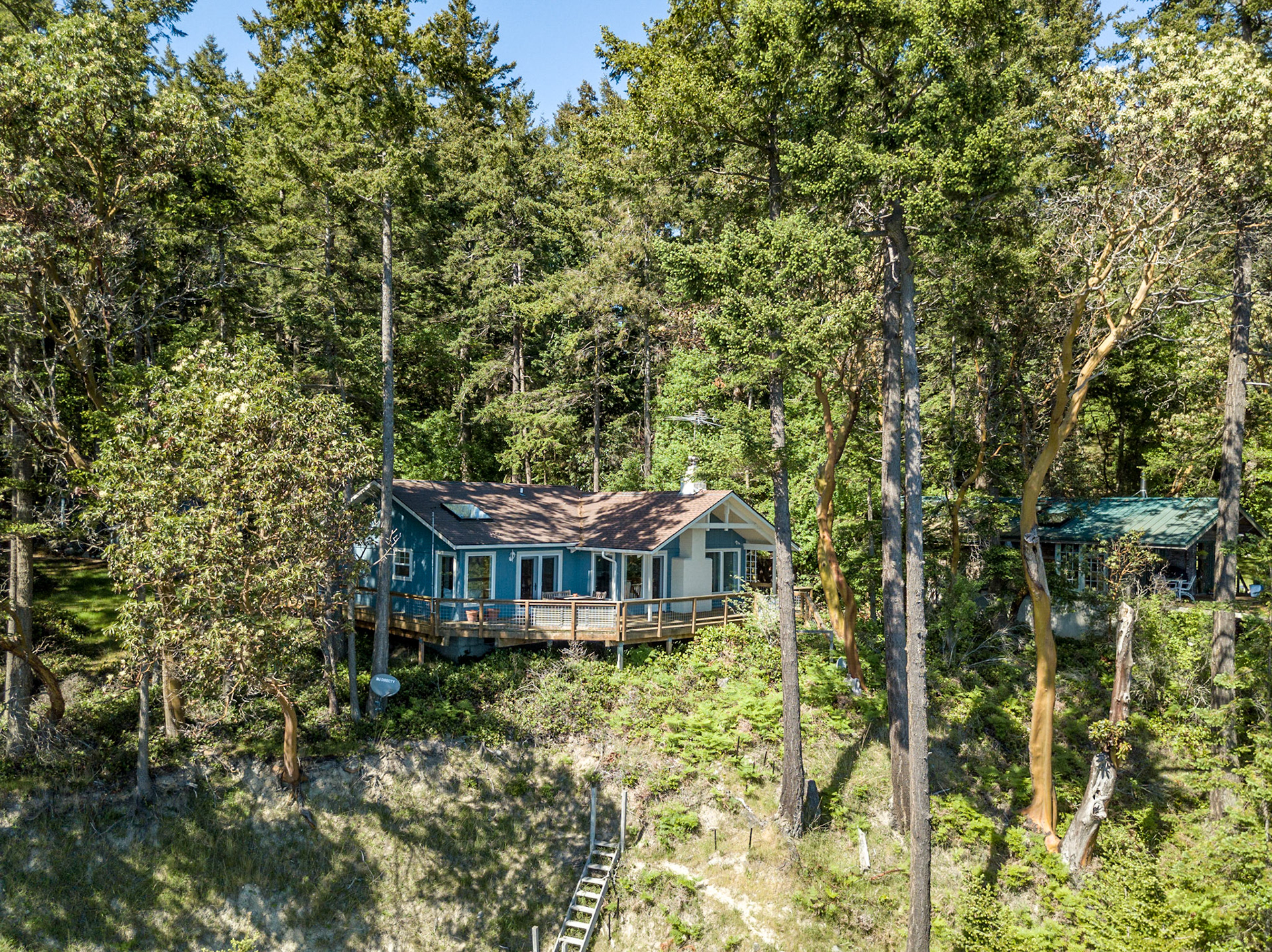 Aerial Photography - Lopez Island Washington
