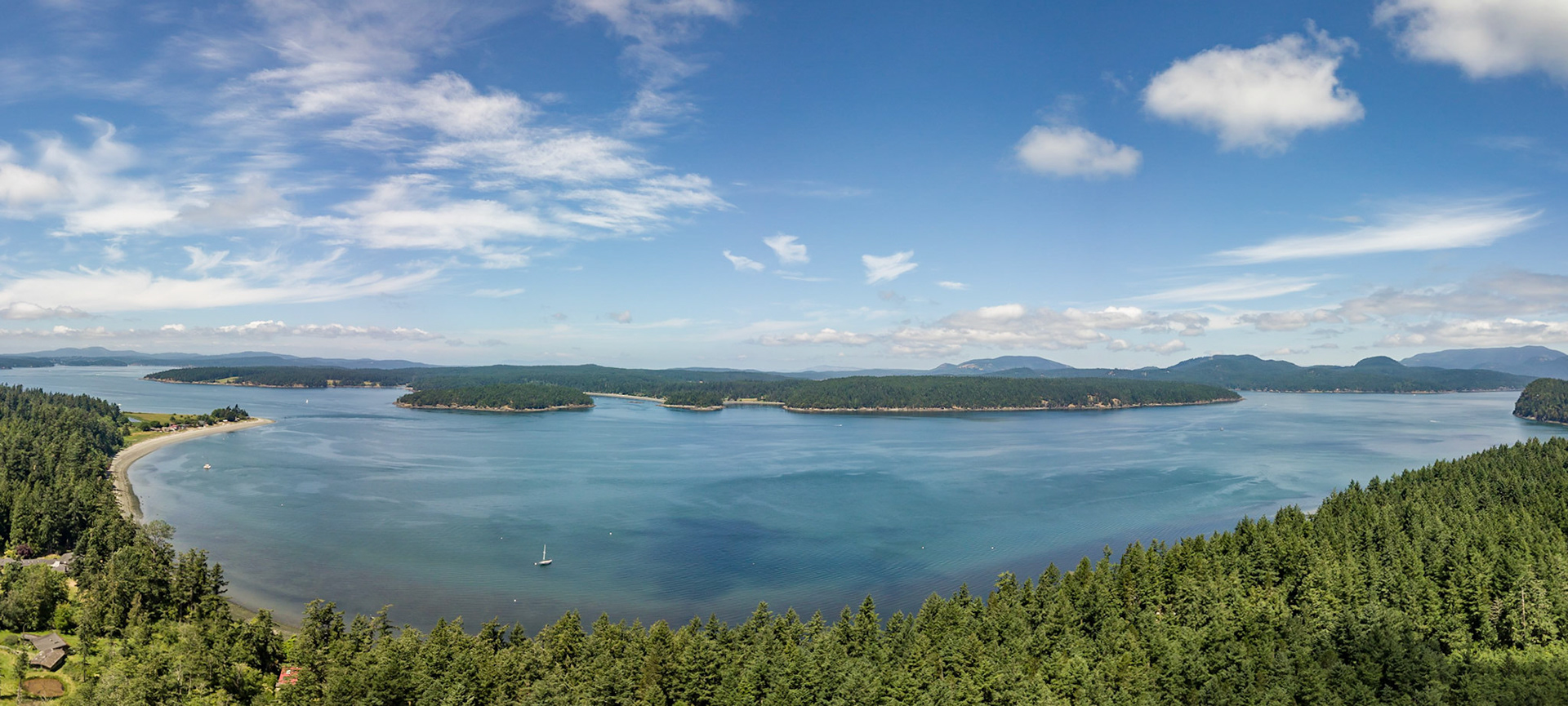 Aerial Photography - Lopez Island Washington