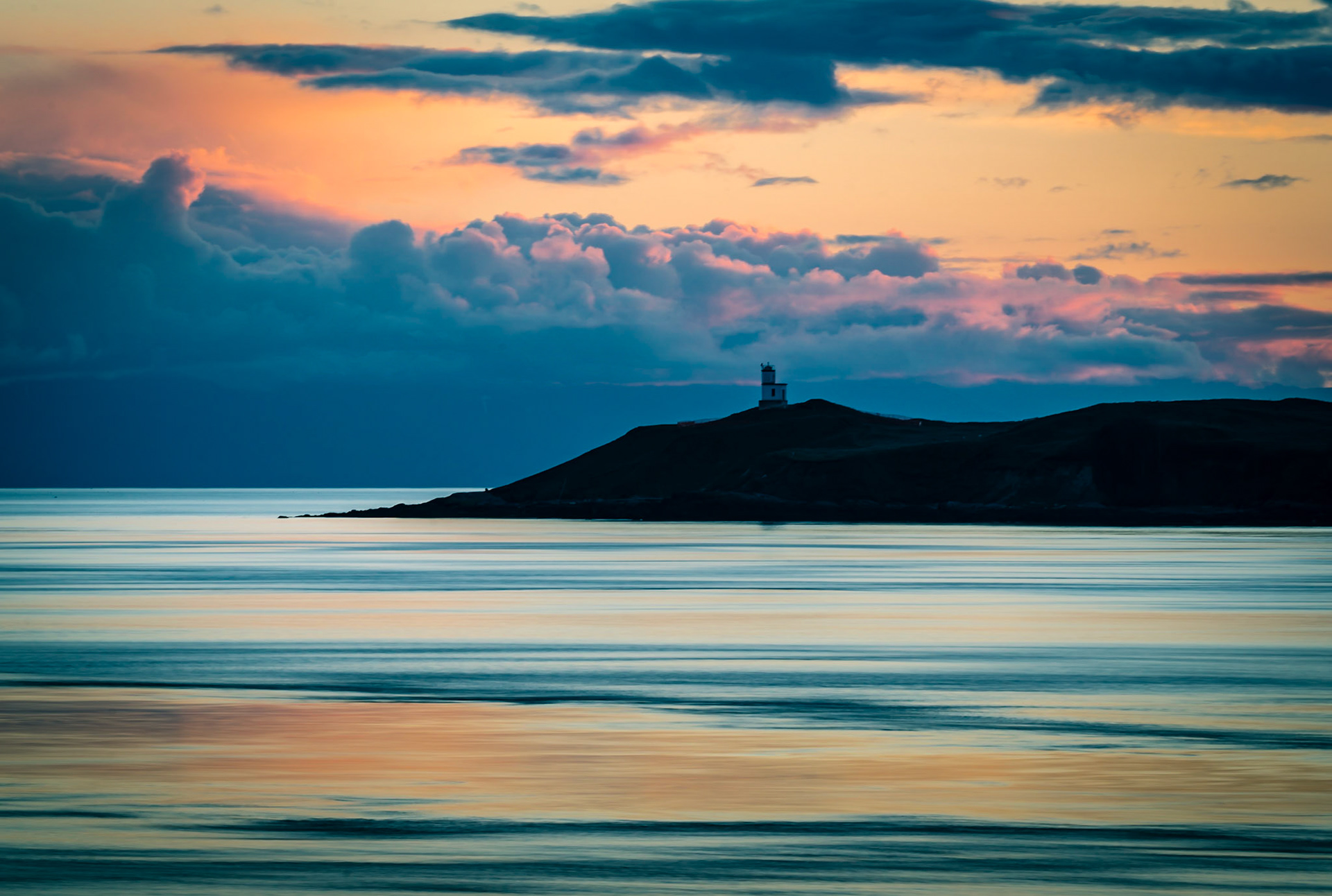 Cattle Point Lighthouse - Friday Harbor San Juan Island Washington