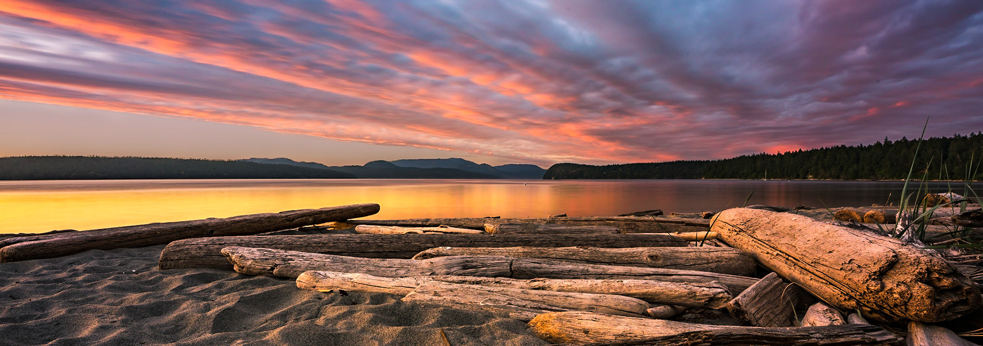 Sunset Long Exposure - Lopez Island WA