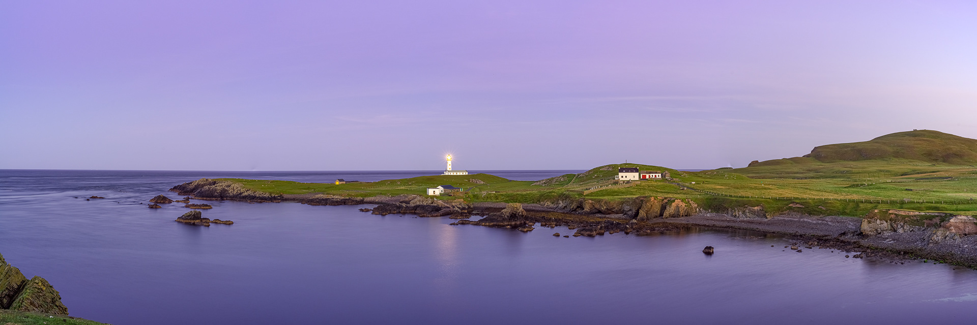 Fair Isle South Lighthouse - Shetland Islands Scotland