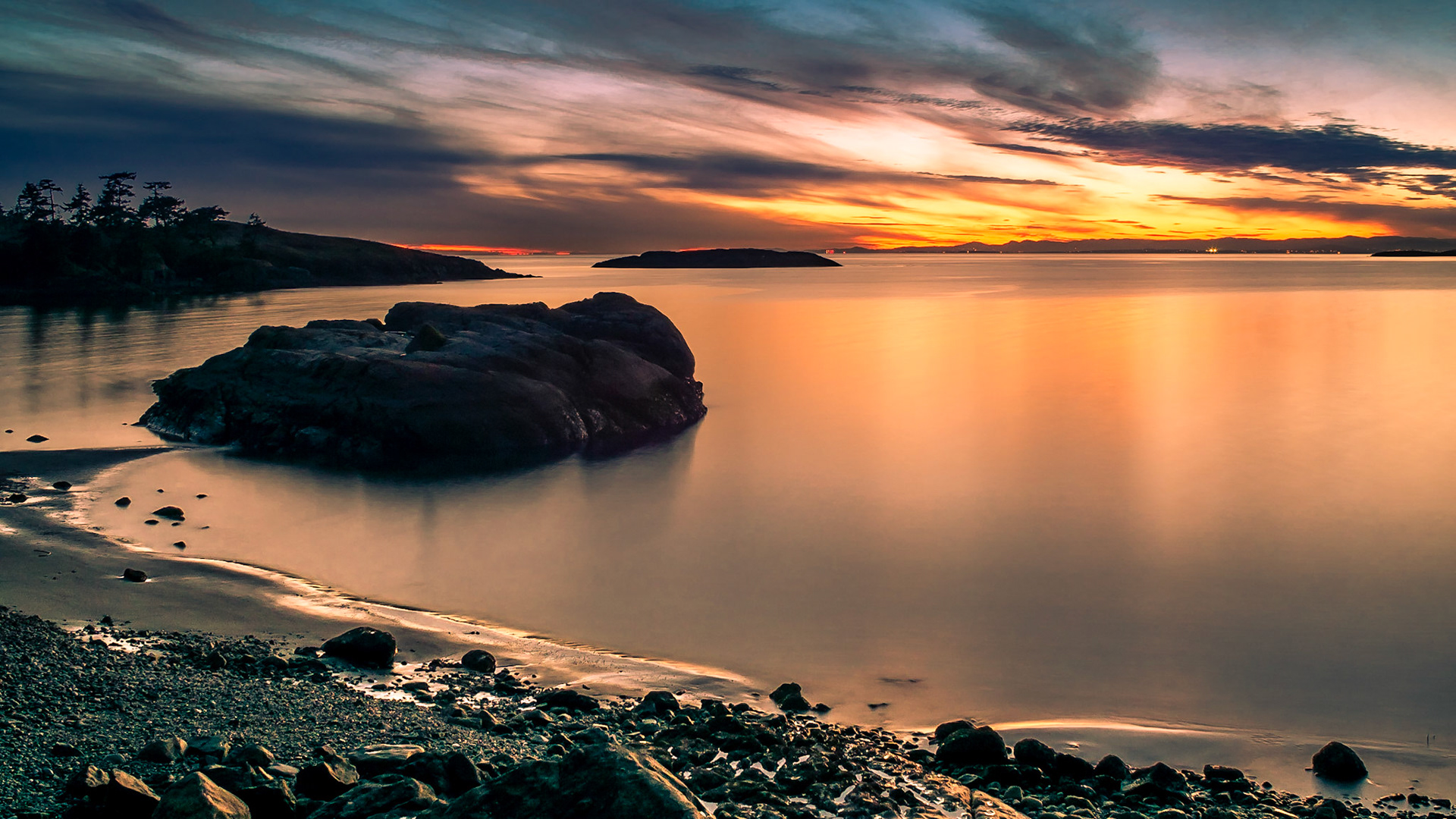 Agate Beach - Lopez Island Washington
