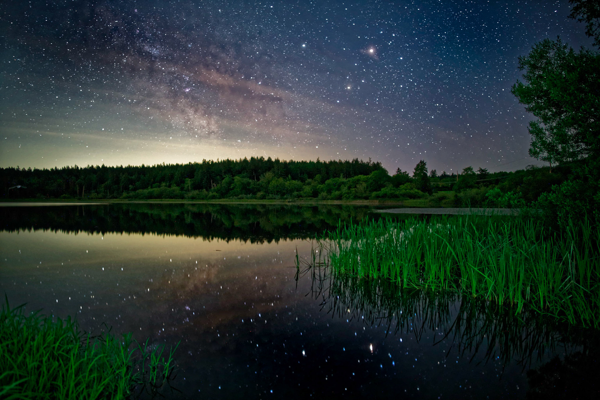 Hummel Lake - Lopez Island Washington