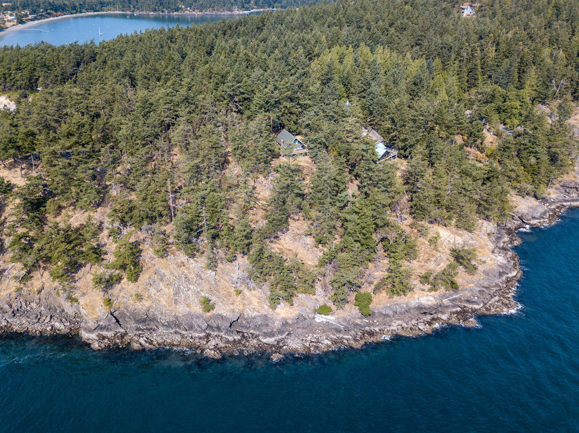 Aerial Photography - Lopez Island Washington