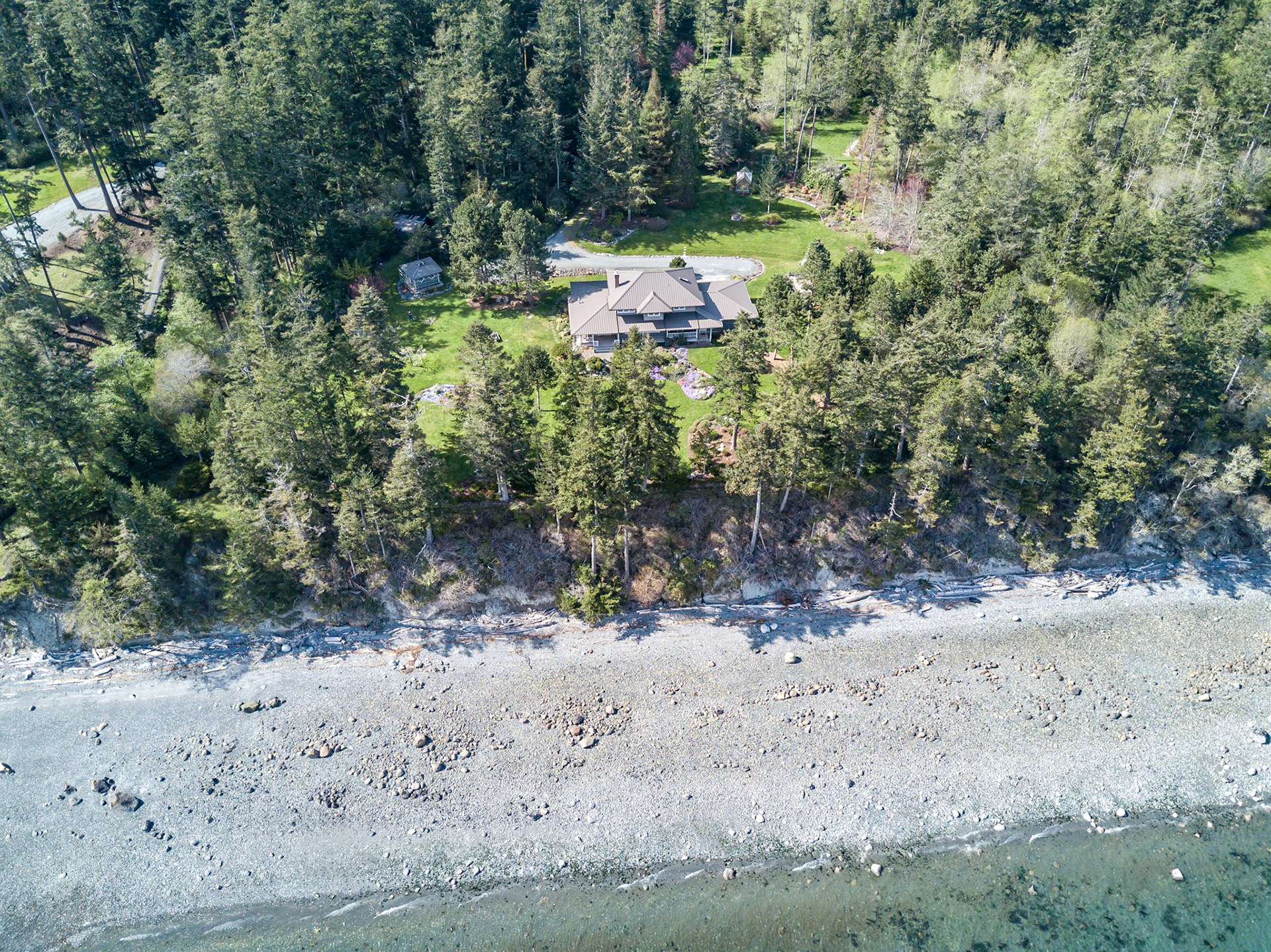Aerial Photography - Lopez Island Washington