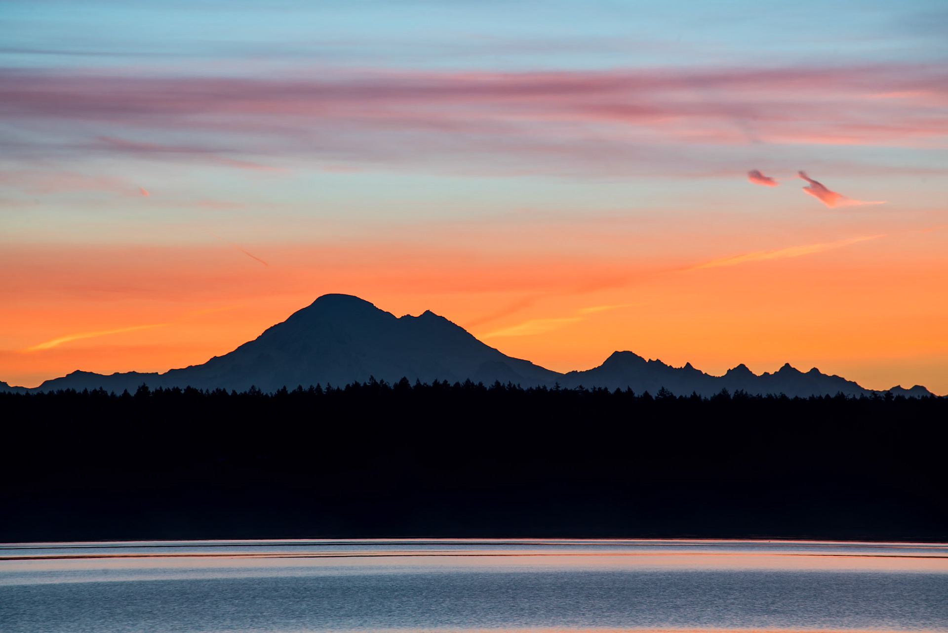 Old Town Lagoon - Friday Harbor San Juan Island Washington