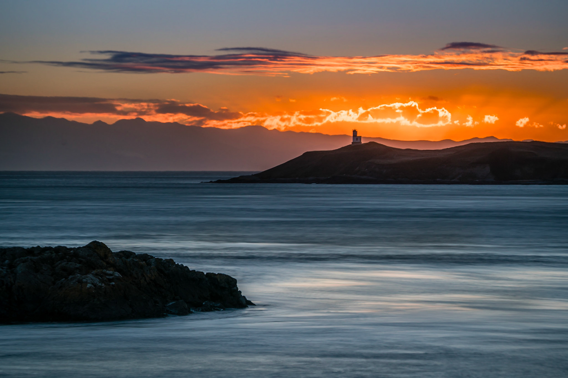 Cattle Point Lighthouse - Friday Harbor San Juan Island Washington