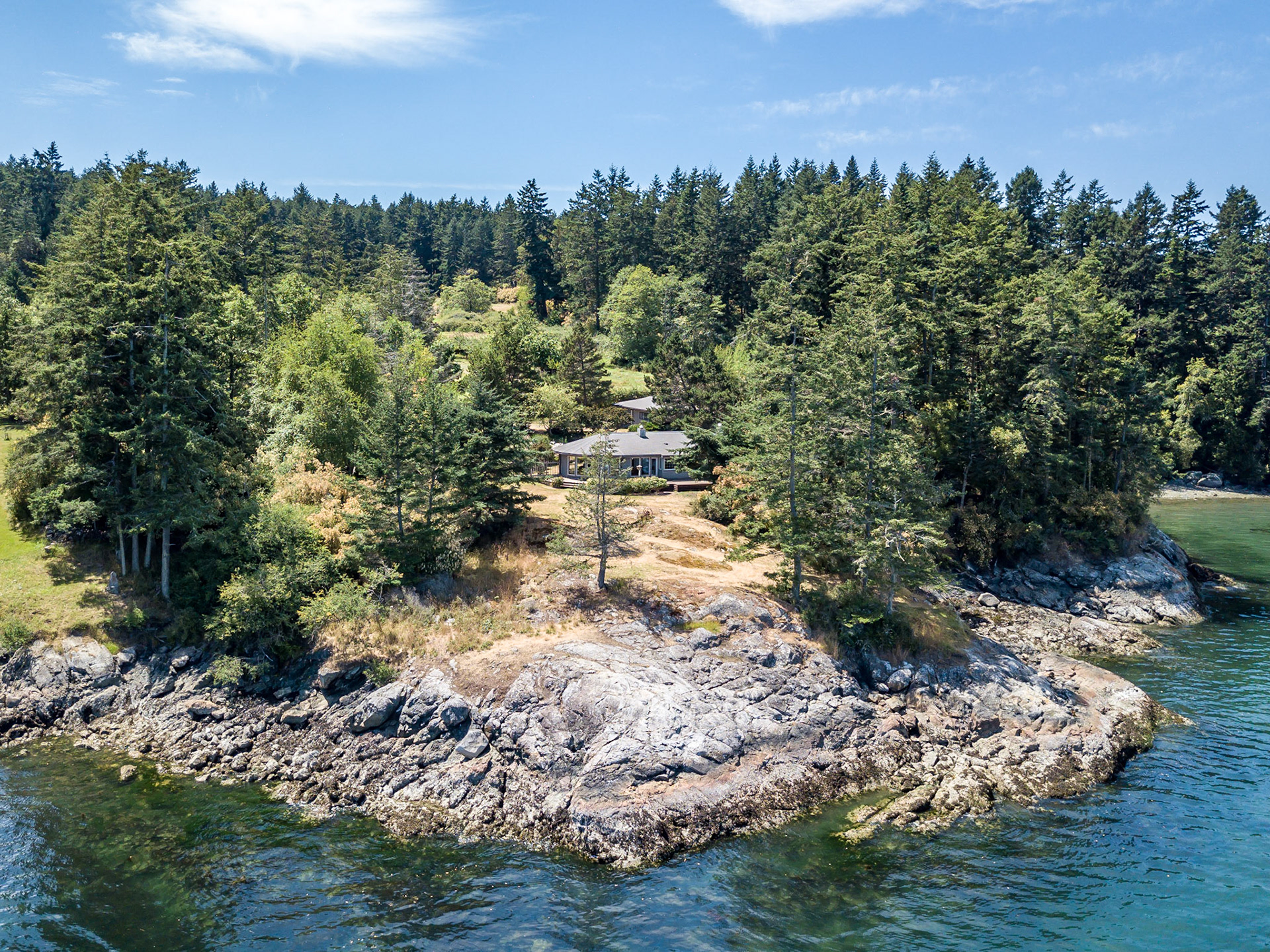 Aerial Photography - Lopez Island Washington