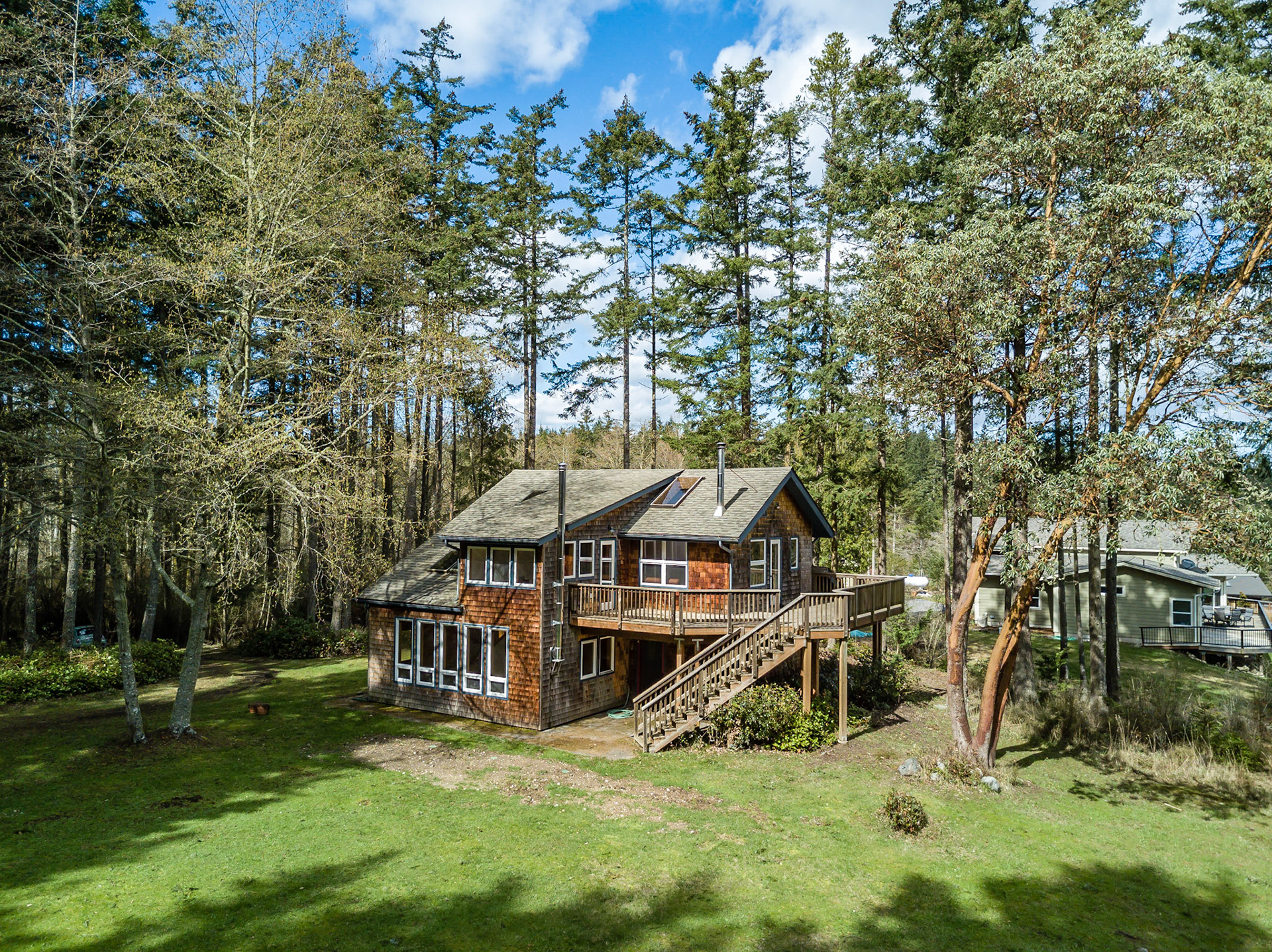 Aerial Photography - Lopez Island Washington