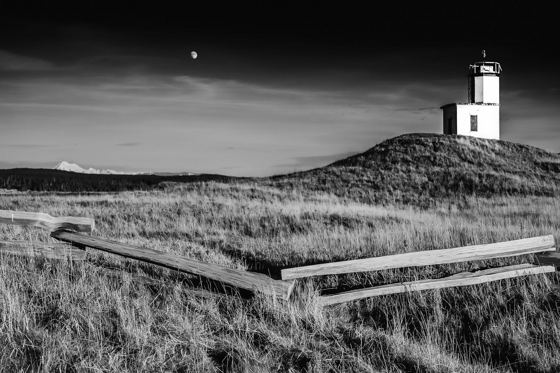 Cattle Point Lighthouse - Friday Harbor San Juan Island Washington