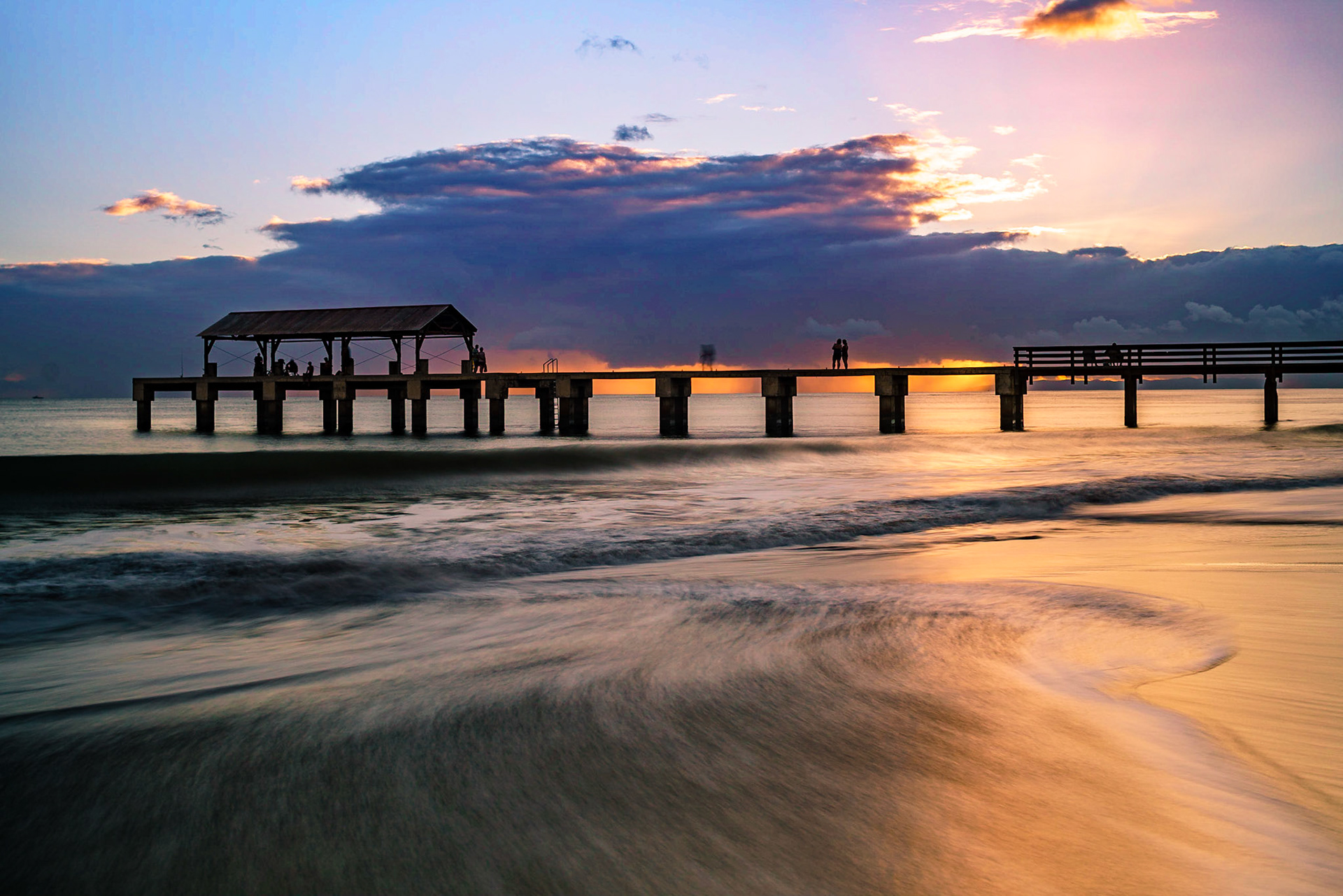 Waimea Pier - Waimea Kauai Hawaii