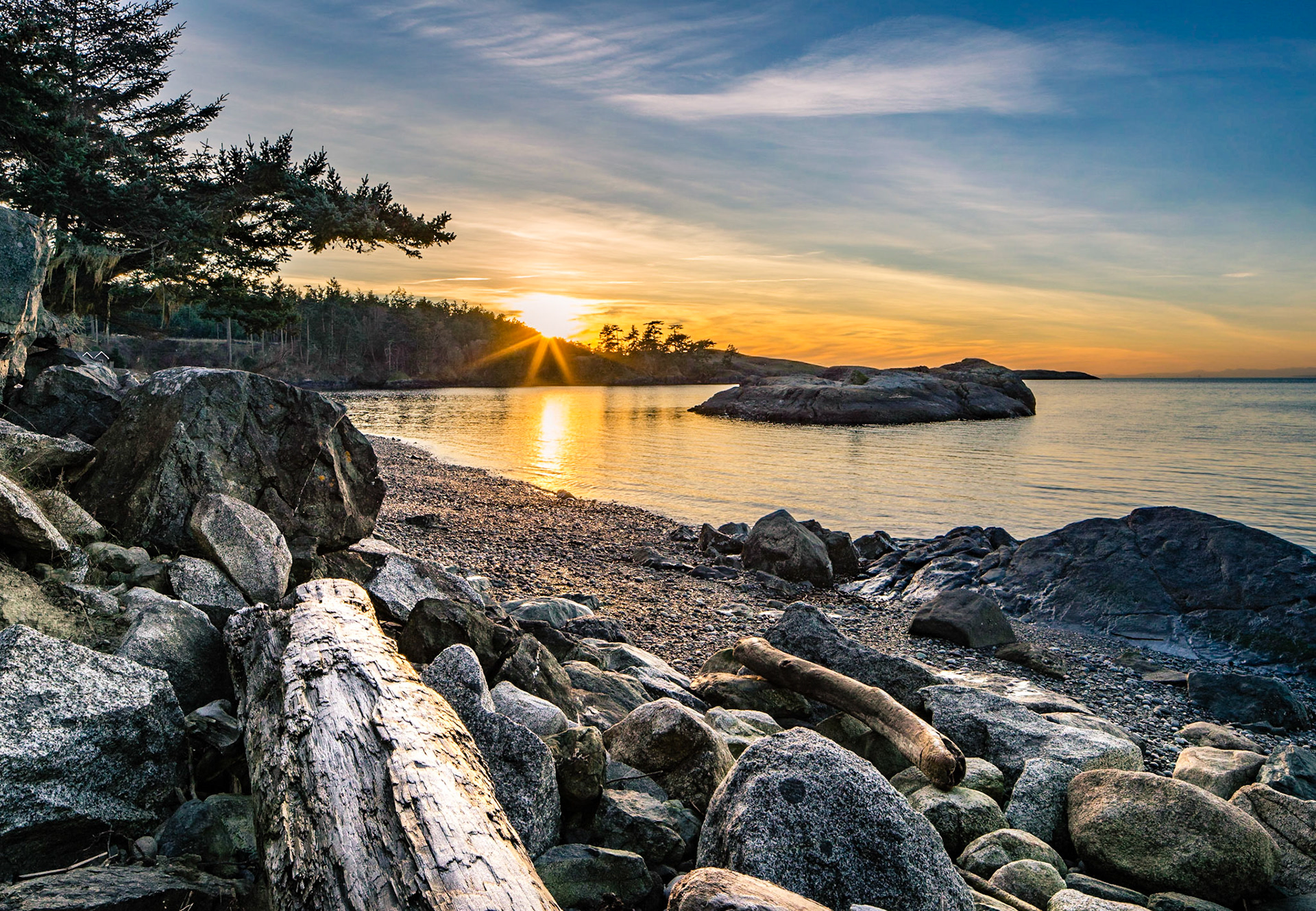 Agate Beach - Lopez Island Washington