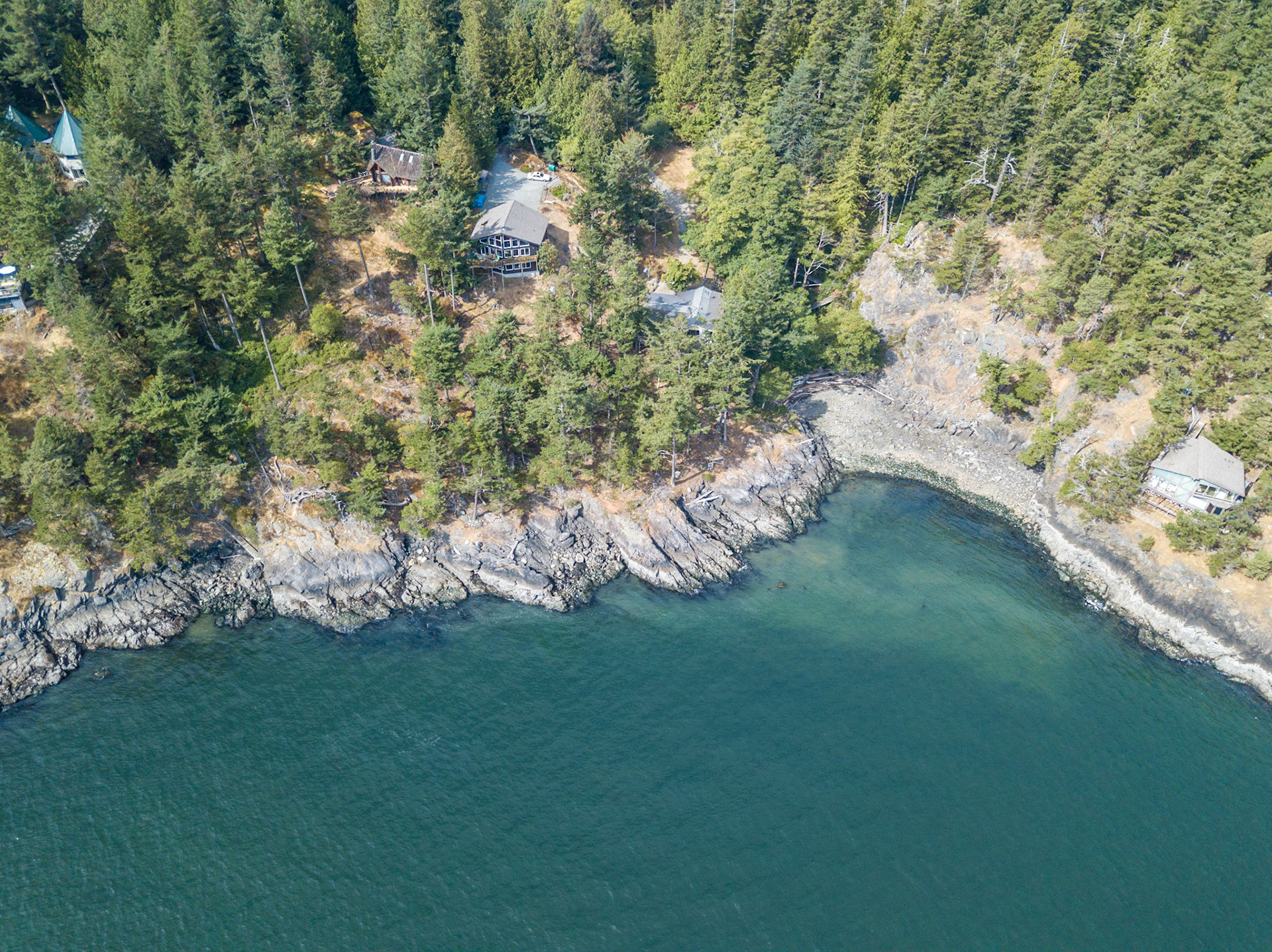 Aerial Photography - Lopez Island Washington