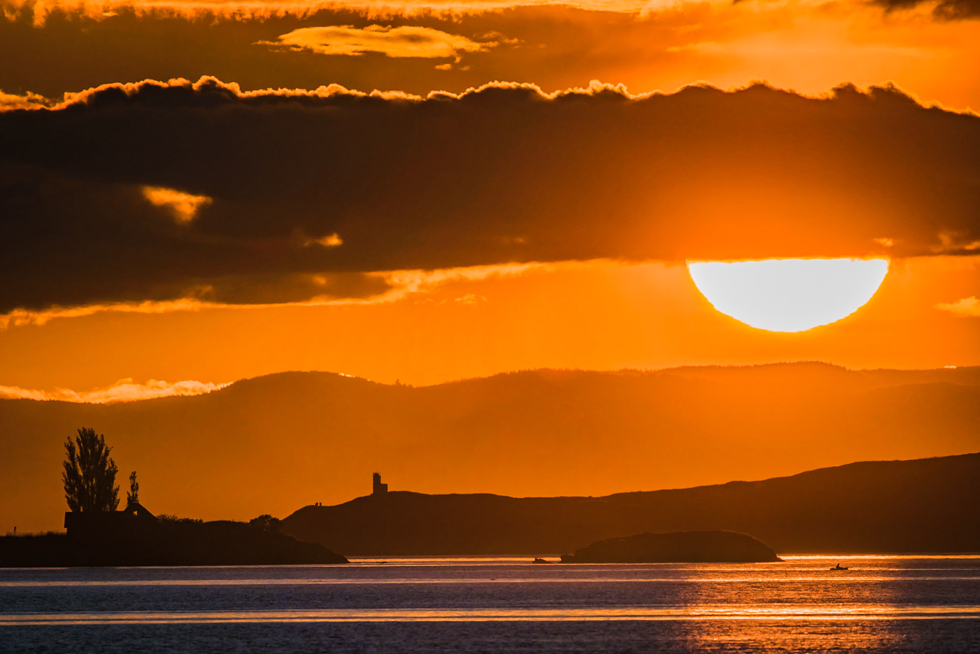 Cattle Point Lighthouse - Friday Harbor San Juan Island Washington