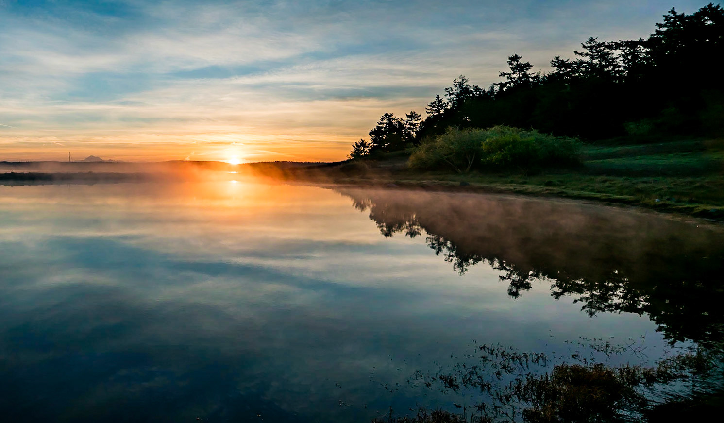 Old Town Lagoon - Friday Harbor San Juan Island Washington
