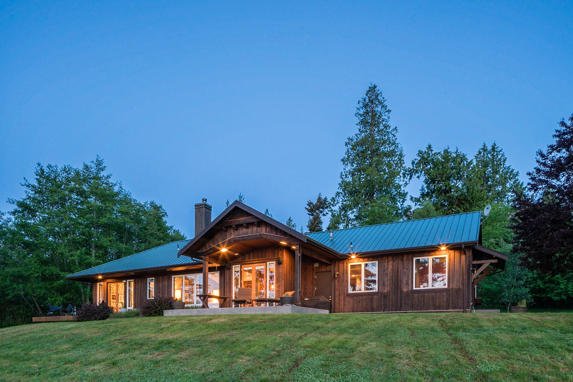 Twilight Real Estate Photography - Lopez Island, Washington