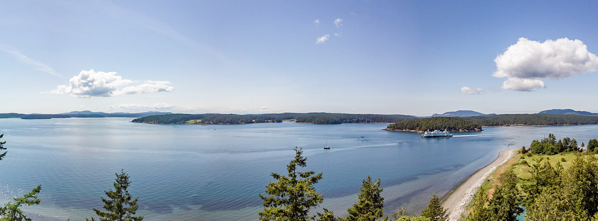 Aerial Photography - Lopez Island Washington