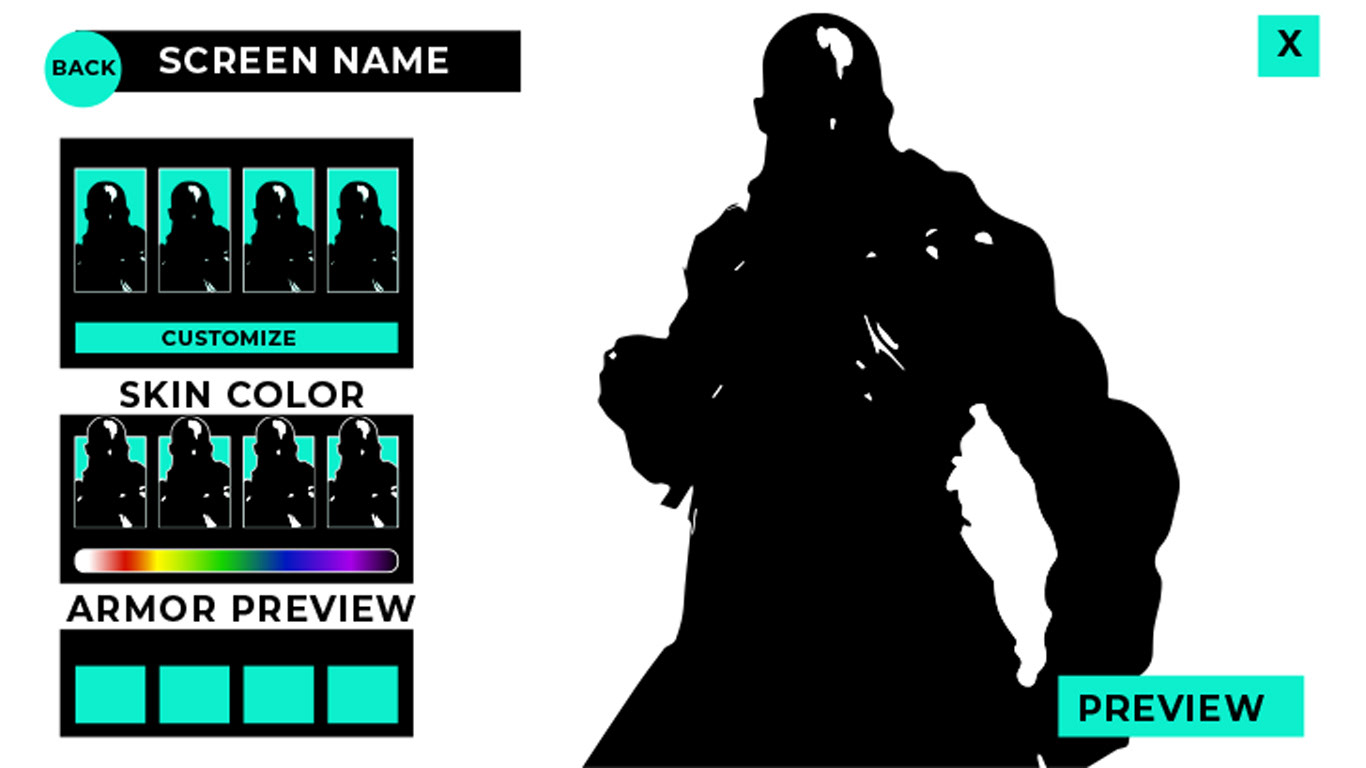 Preset Wireframe