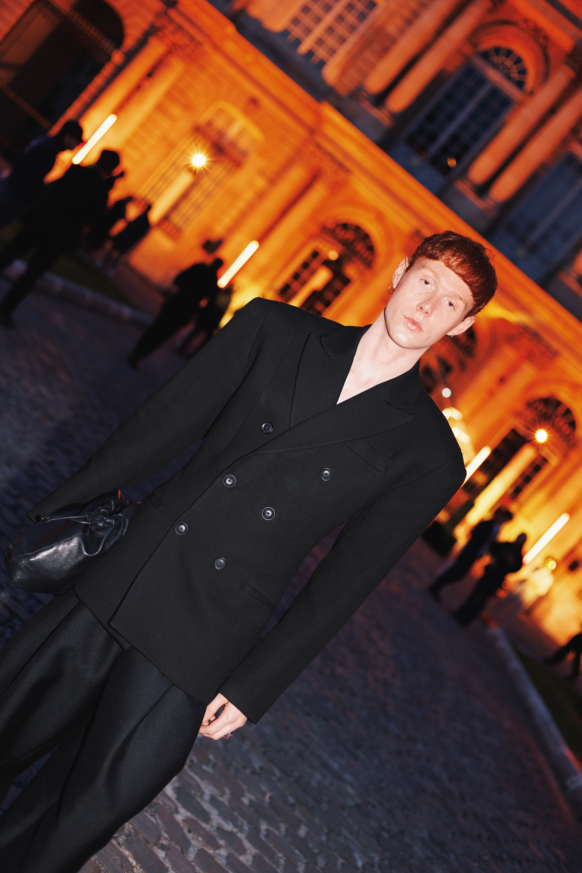 Pierre Painchaud lors de la Garden Party de Paul Smith à Paris, Musée des Archives Nationales 