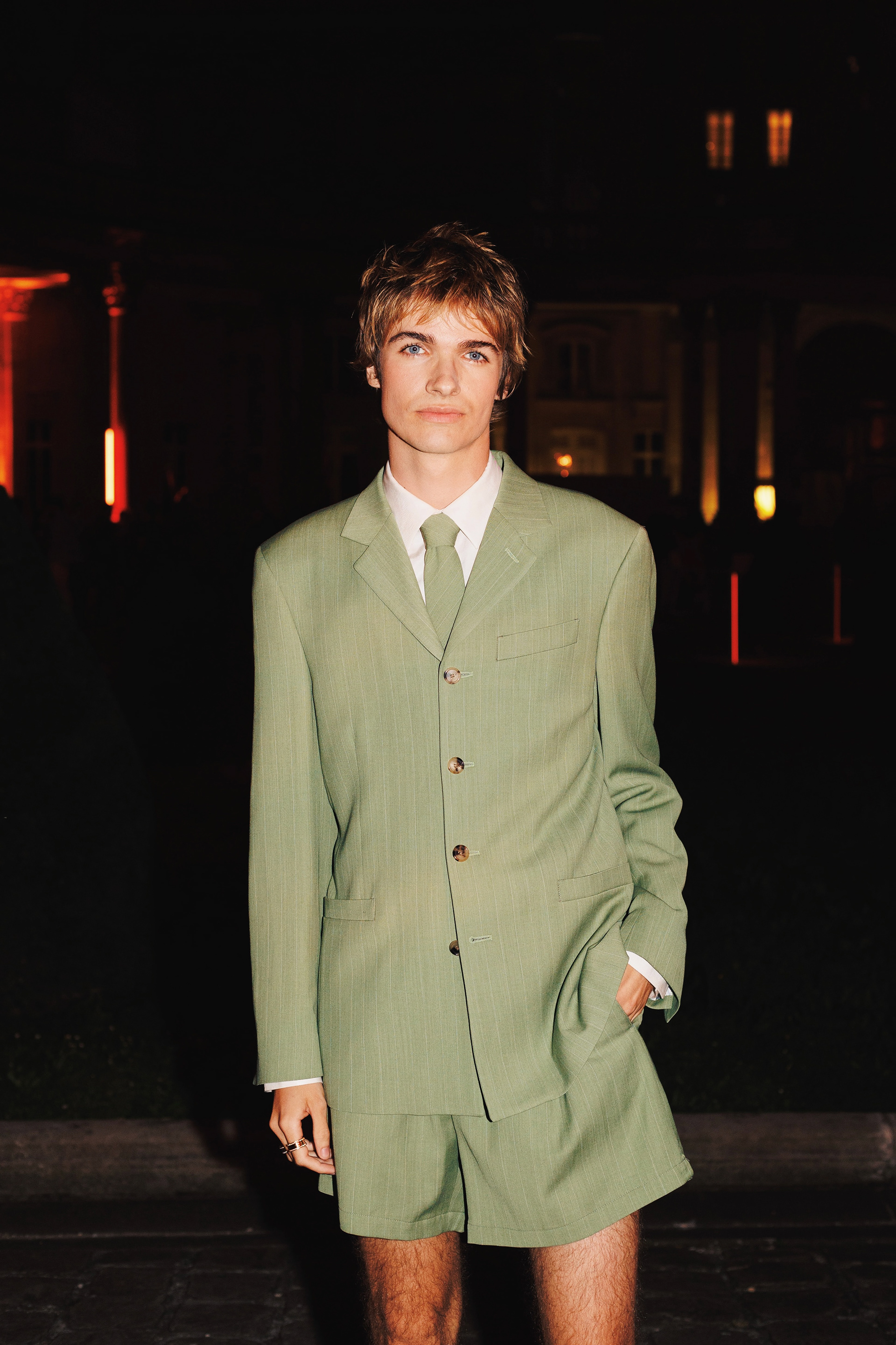 Pierre de Maere lors de la Garden Party de Paul Smith à Paris, Musée des Archives Nationales 