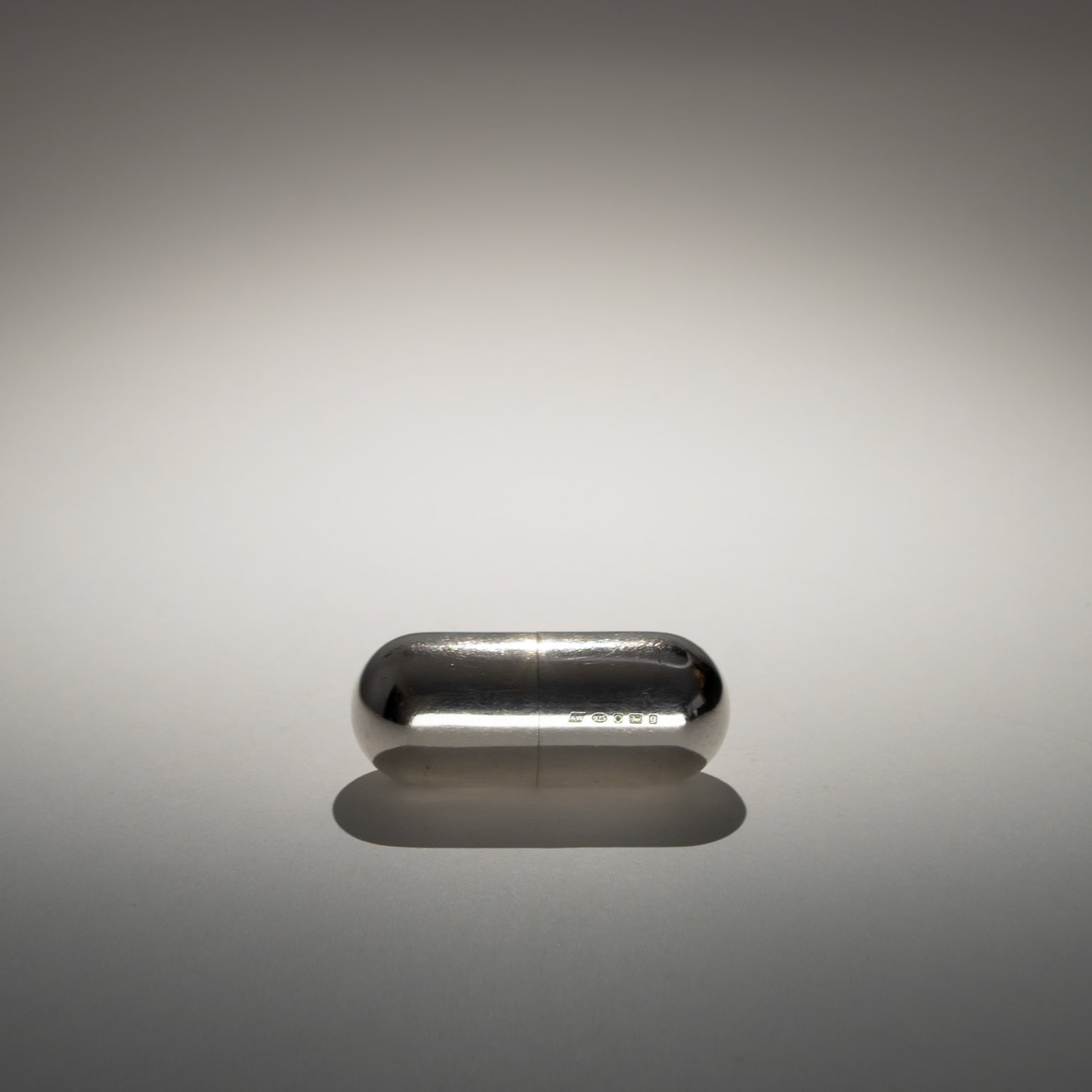 Pill-shaped Pill Box