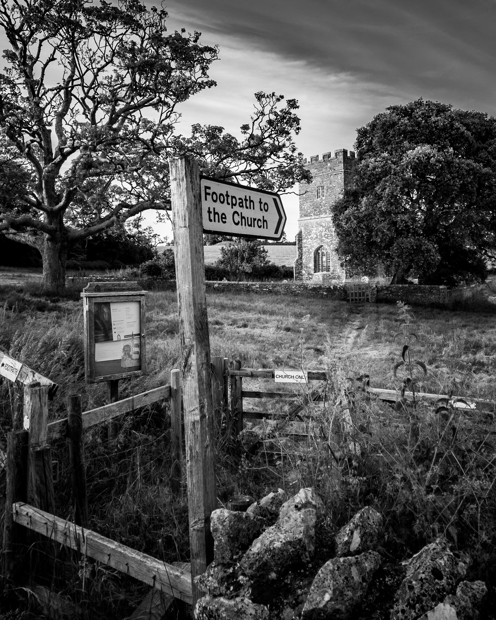 How do you get to the church?