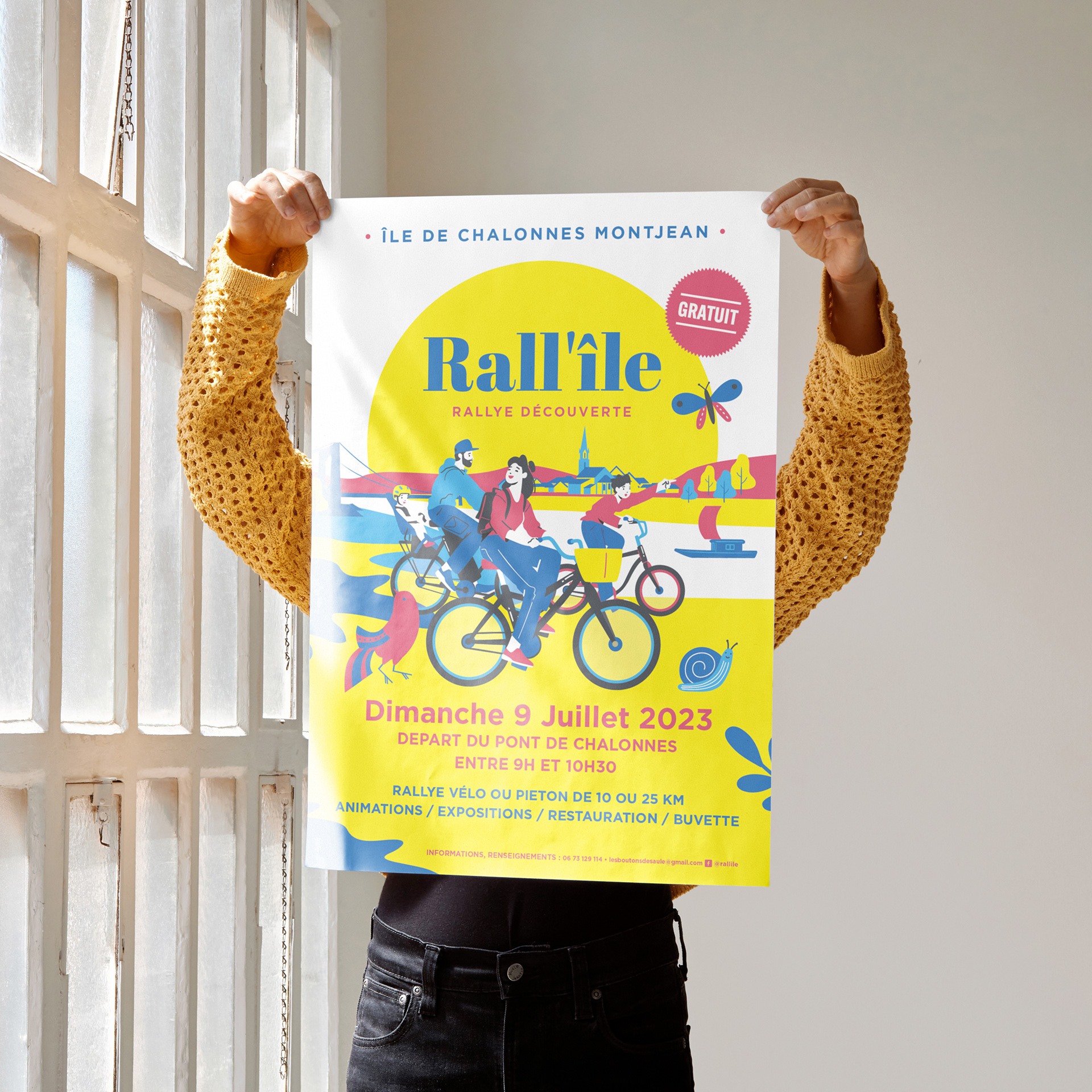 Affiche évènement Rallye Velo - Rall'ïle