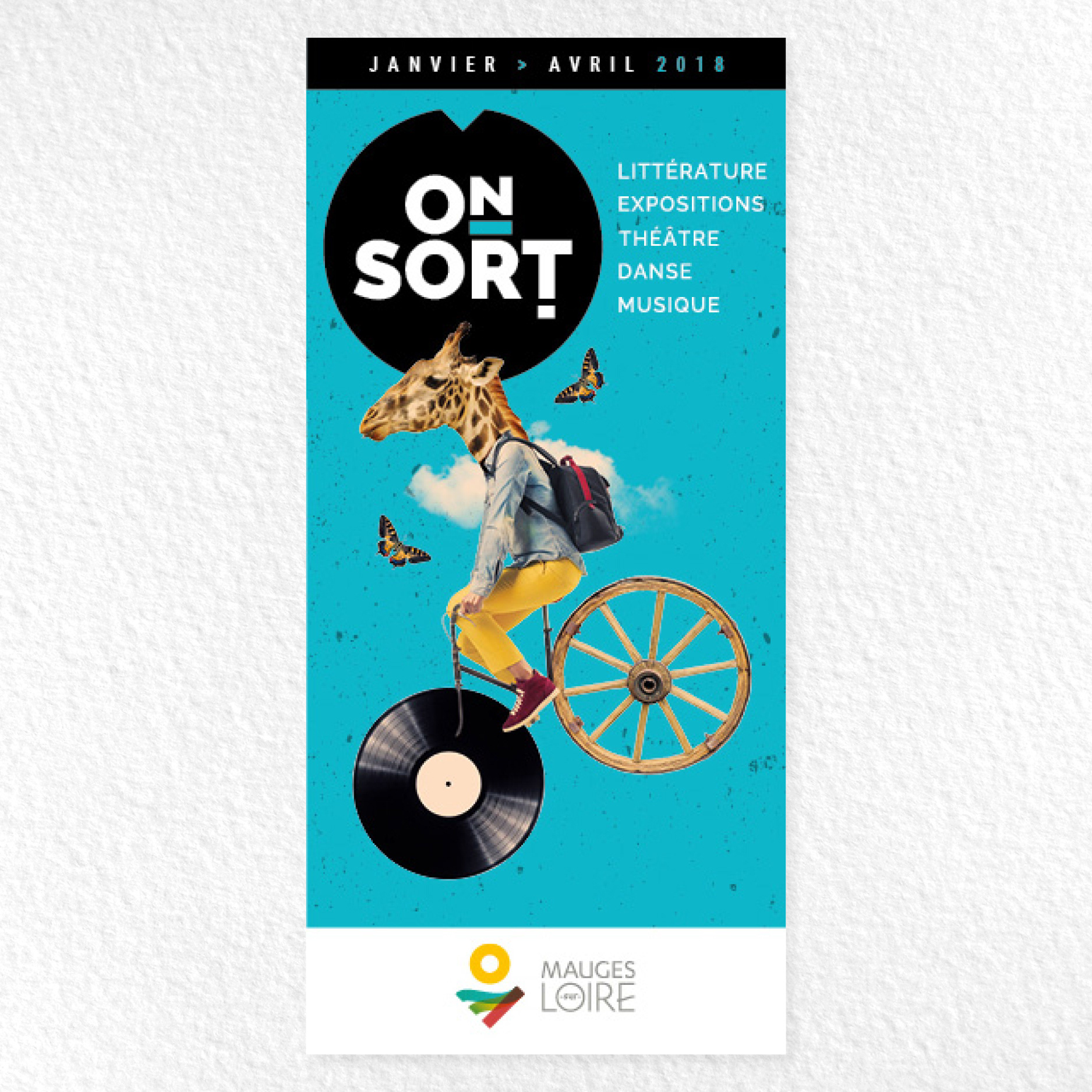 Dépliant programmation culturelle - On sort ! - Mauges sur Loire