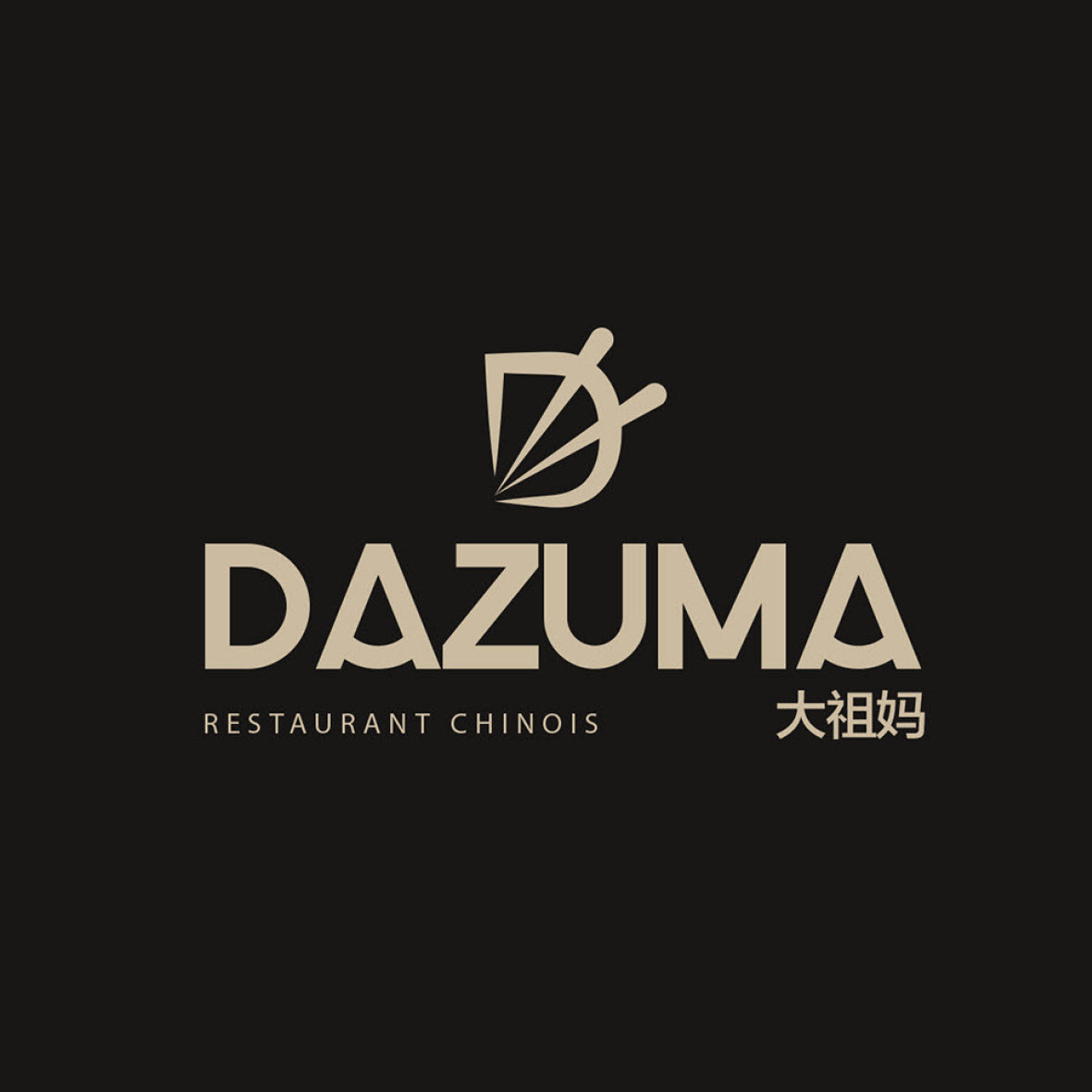 Charte graphique restaurant chinois - Dazuma Angers
