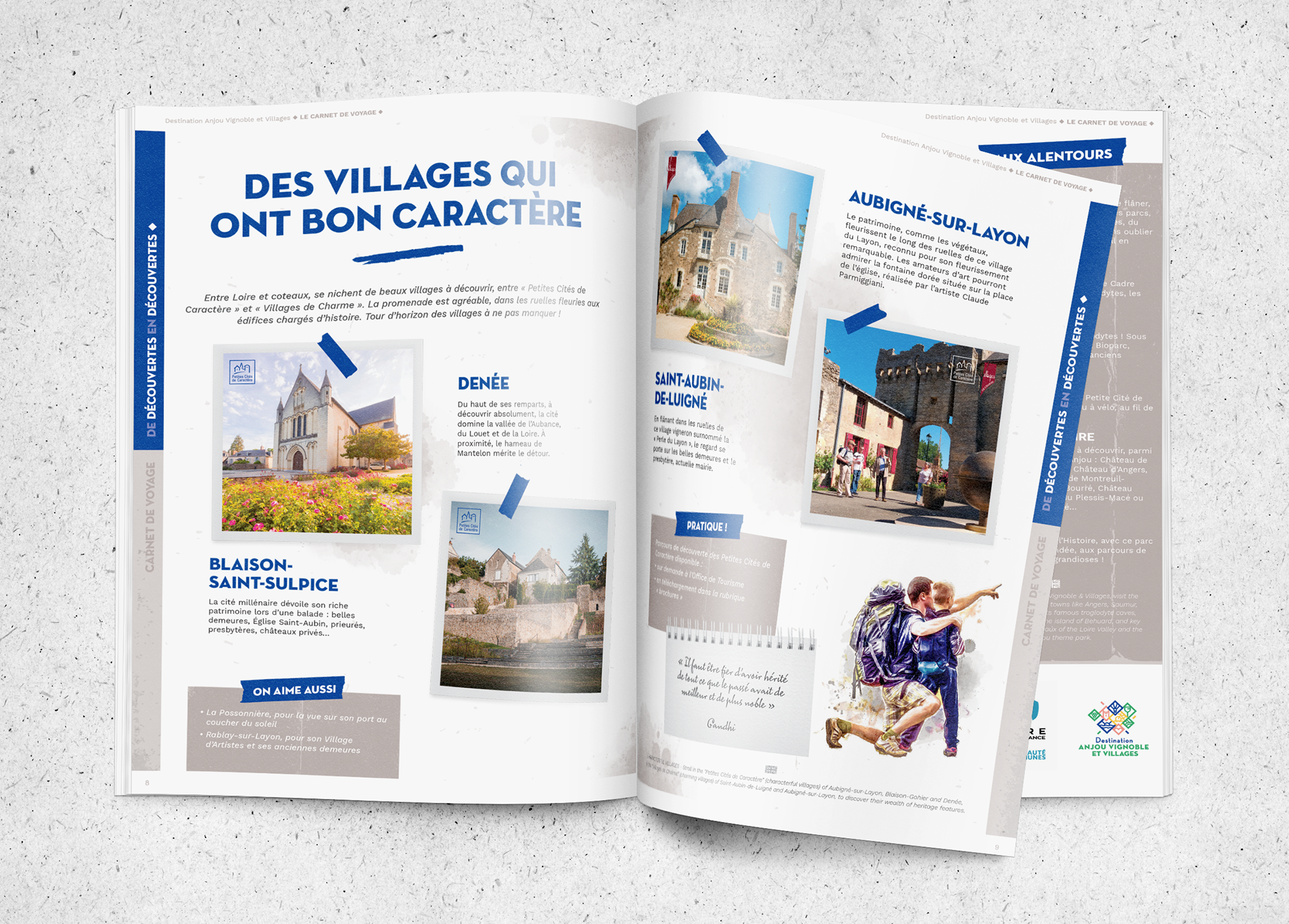 Destination Anjou Vignoble et Villages - magazine touristique