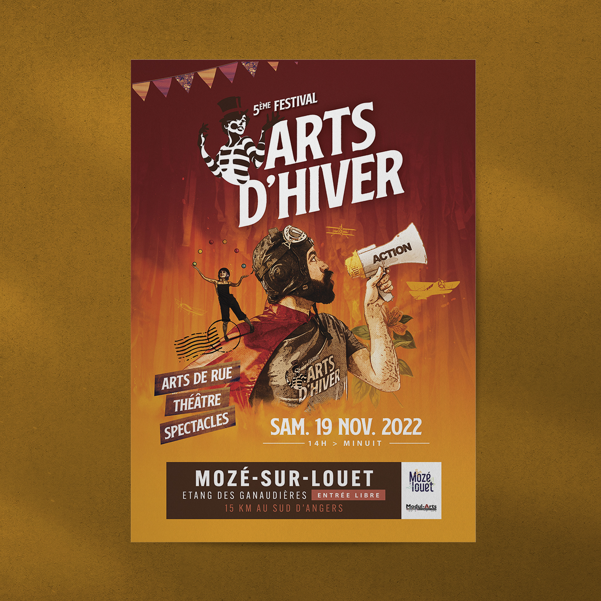 Affiche évènement - Arts d'Hiver