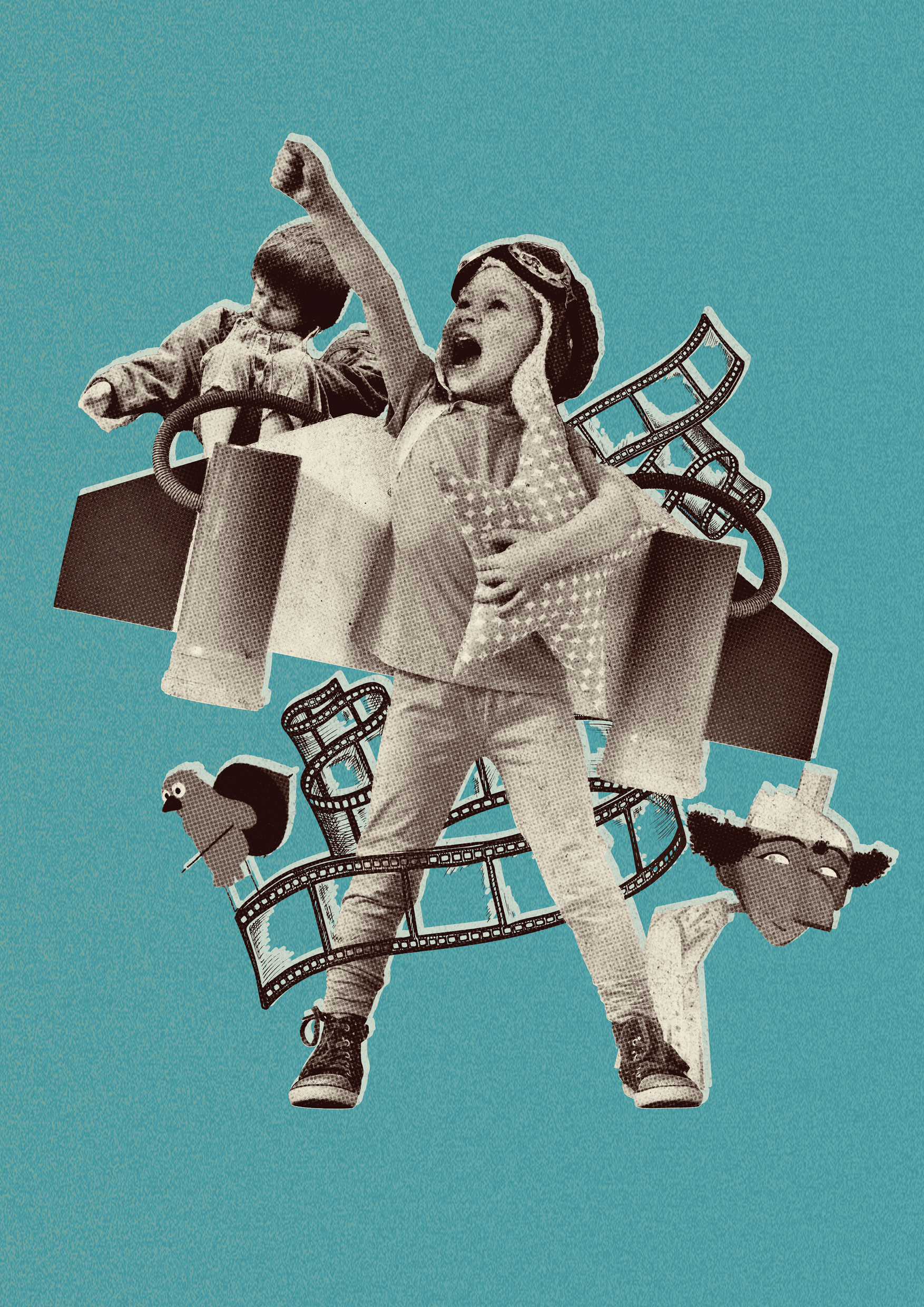 Illustration - Curieux d'images animées - Festival de courts métrages pour enfants