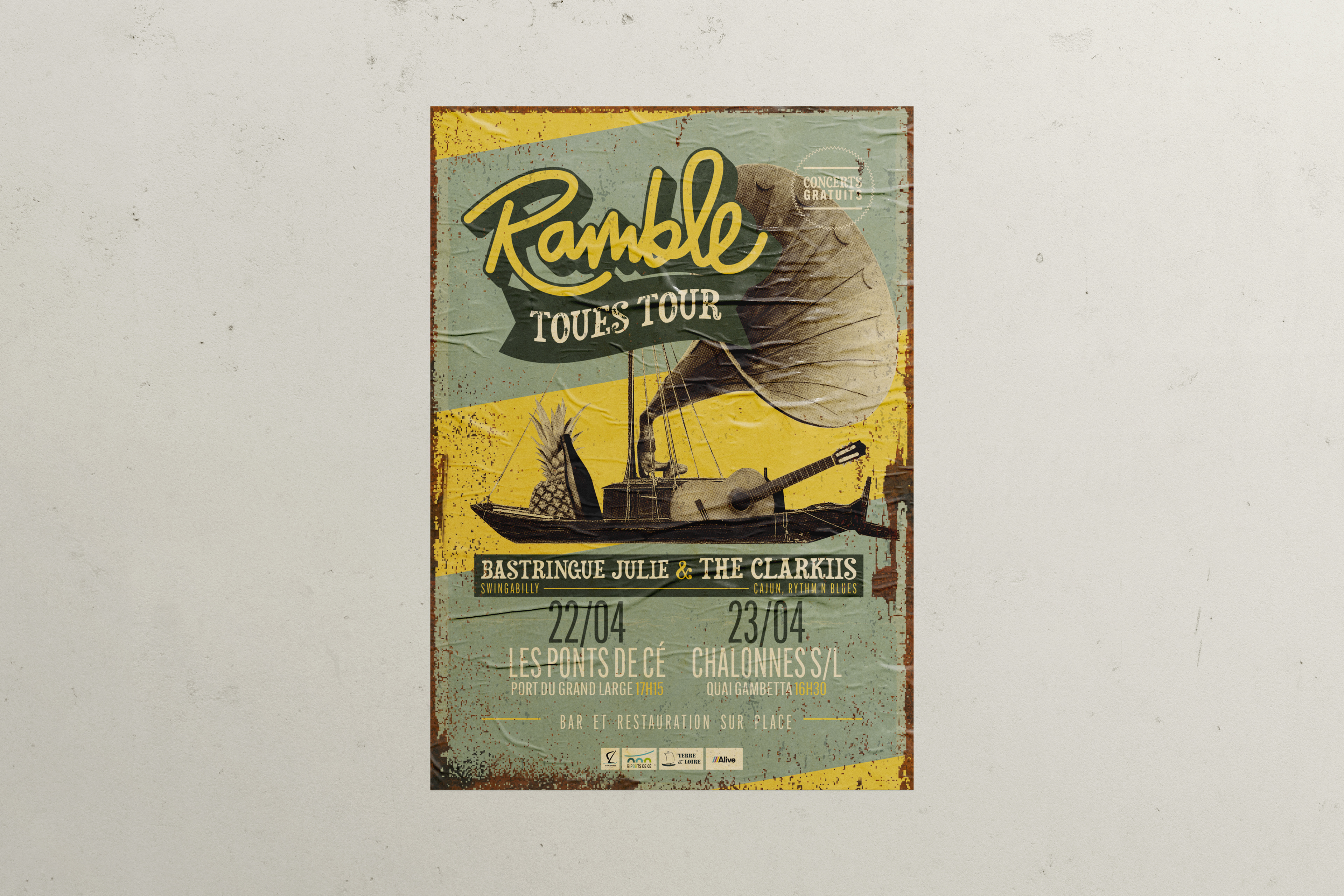 Affiche évènement - Ramble toues tour
