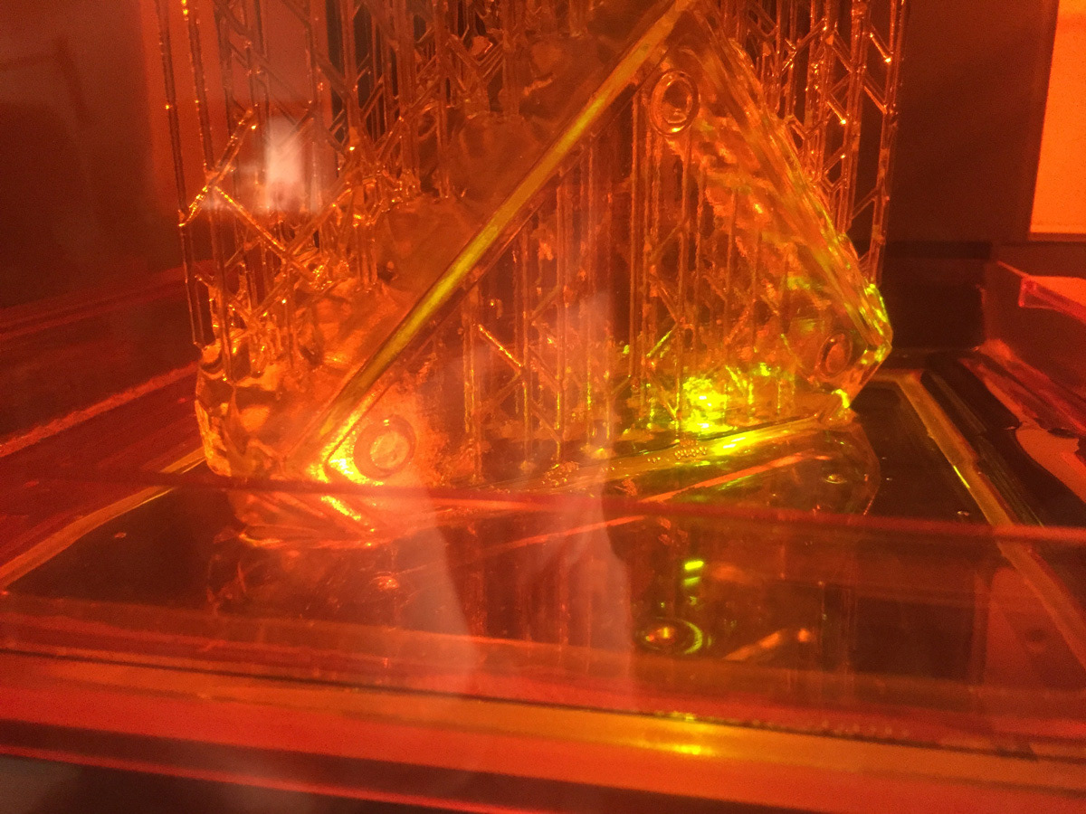 Prototype 3d print in progress