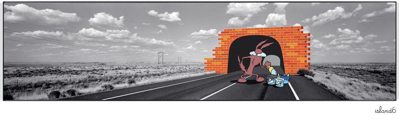 "Fantastic Fanatic in the American Southwest" by island6 Art Collective (Liu Dao)