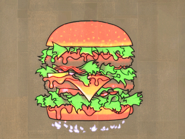 "Egg Mc Manfen" by island6 Art Collective (Liu Dao)