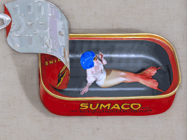 "Pique-nique Sardine" by island6 Art Collective (Liu Dao)