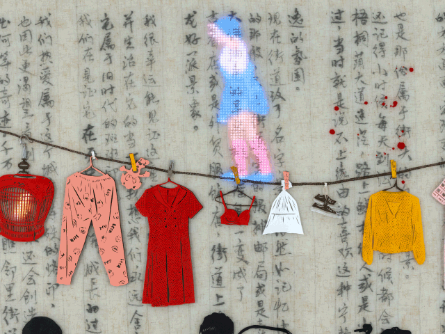 "The Line That Remained" by island6 Art Collective (Liu Dao)