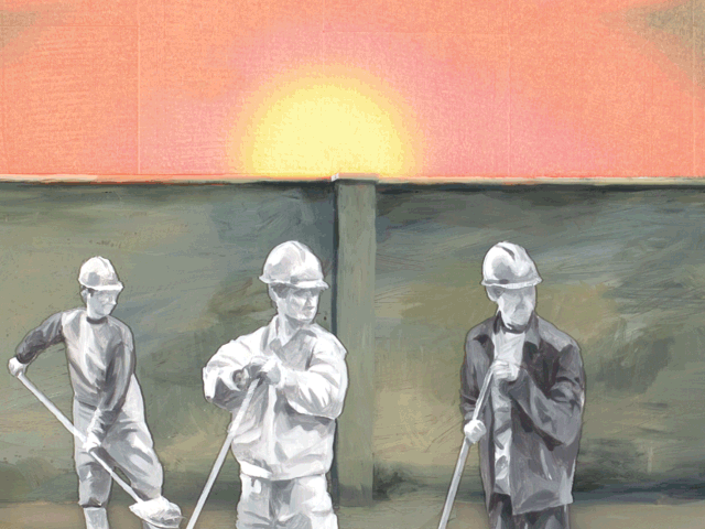 "When The Dust Settles" by island6 Art Collective (Liu Dao)