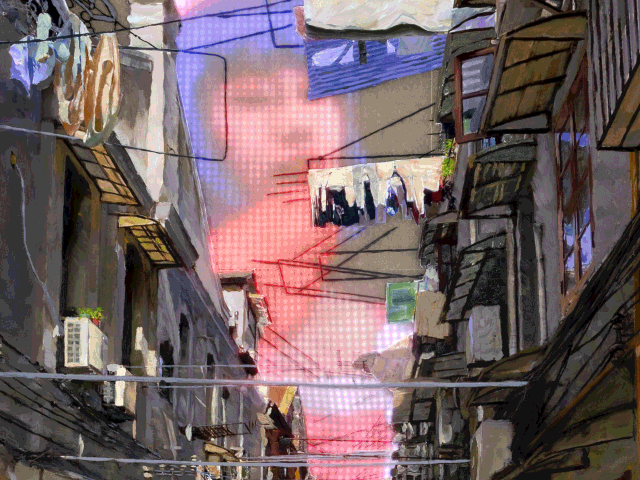 "Passage Near Route Voyron" by island6 Art Collective (Liu Dao)